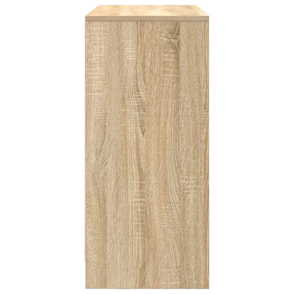 Aparador com gavetas e portas 70,5x34x74,5 cm carvalho sonoma