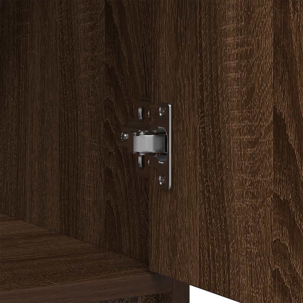 Aparador c/ gavetas e portas 70,5x34x74,5 cm carvalho castanho