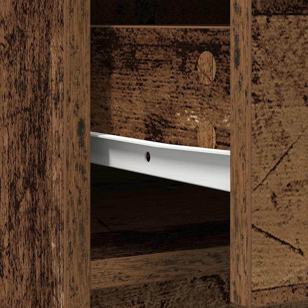 Aparador c/ gavetas e portas 70,5x34x74,5 cm madeira velha