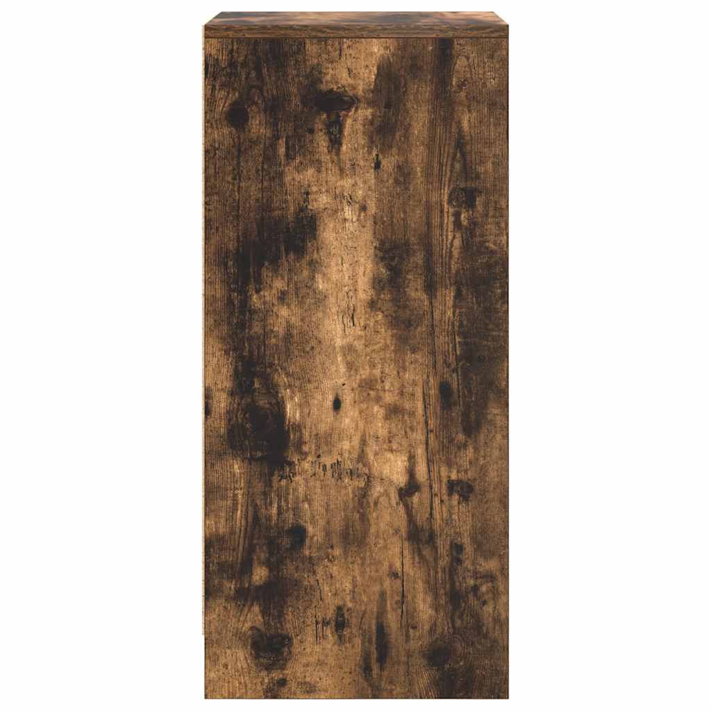 Sapateira 29,5x34x76 cm derivados de madeira carvalho fumado