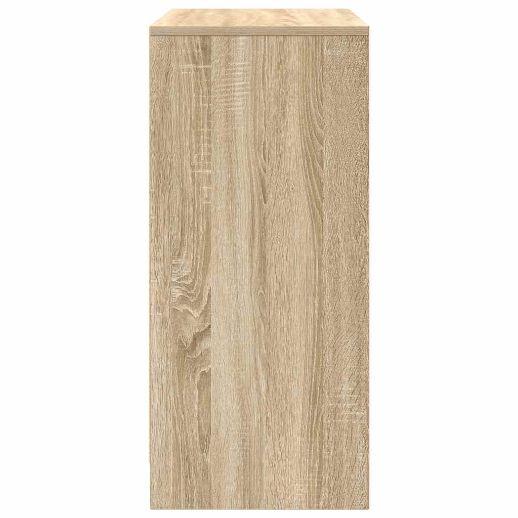 Sapateira 57x34x76 cm derivados de madeira carvalho sonoma