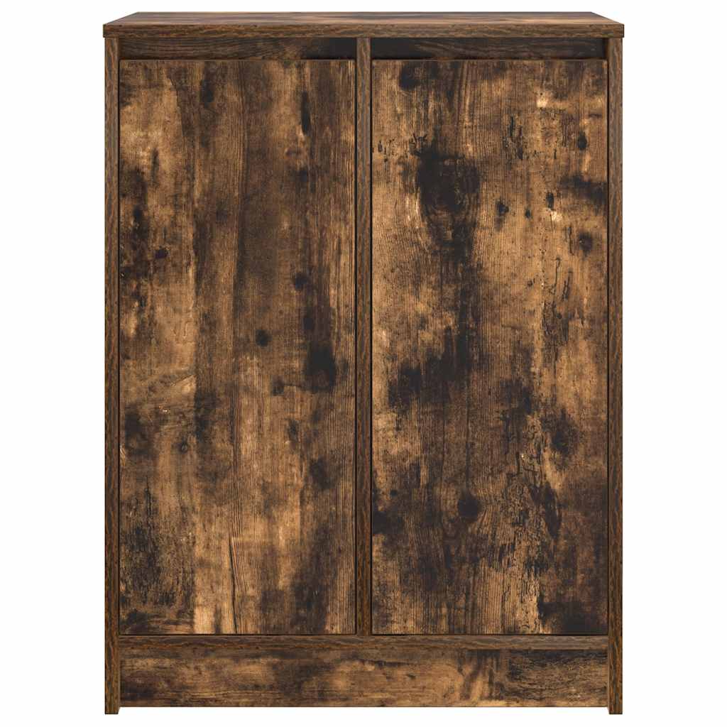 Sapateira 57x34x76 cm derivados de madeira carvalho fumado