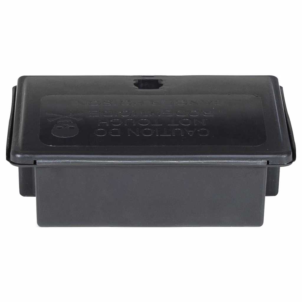 Armadilhas para ratos 10 pcs preto 13x10x4 cm