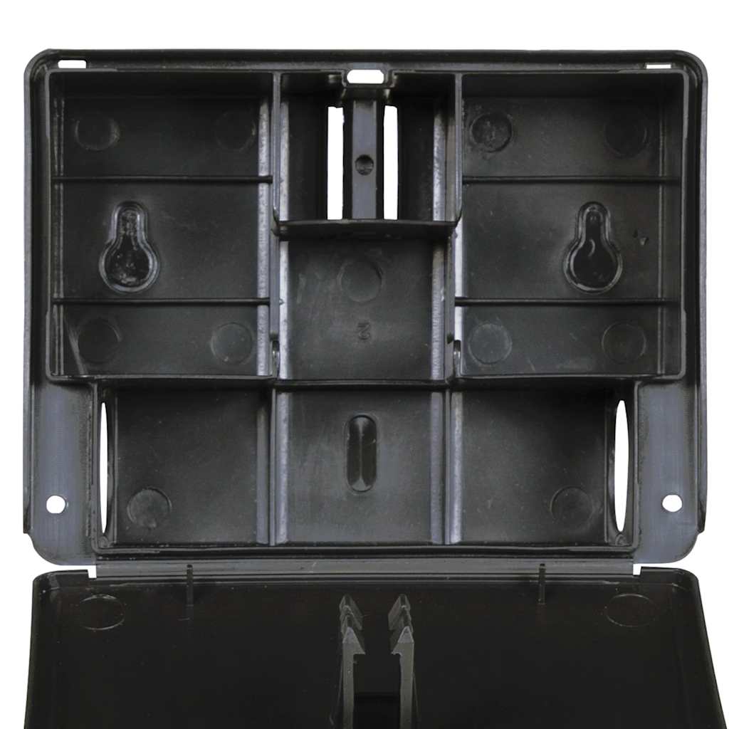 Armadilhas para ratos 10 pcs preto 13x10x4 cm