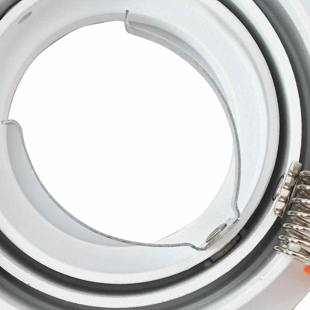 Spotlights com holofotes 12 pcs Branco 9 x 9 x cm Alumínio