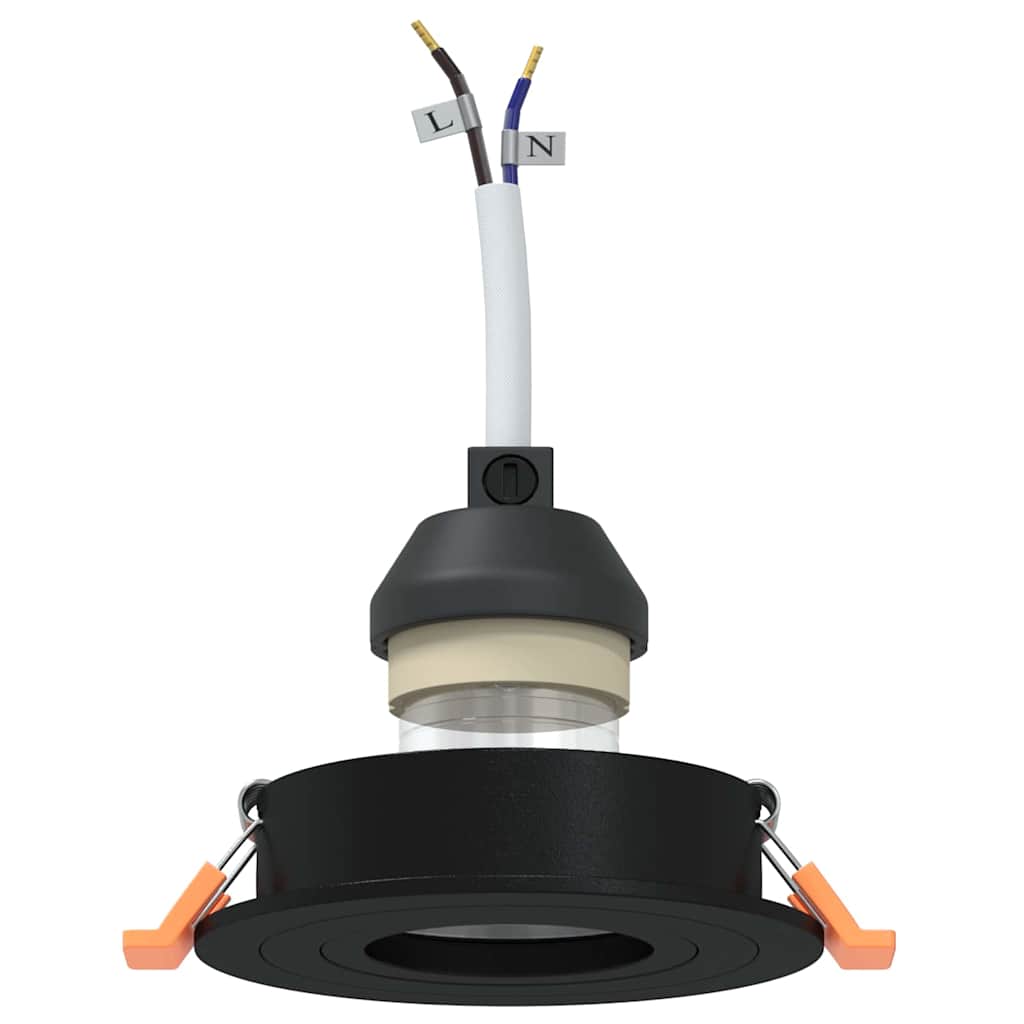 Spotlights com holofotes 12 pcs Branco 9 x 9 x cm Alumínio