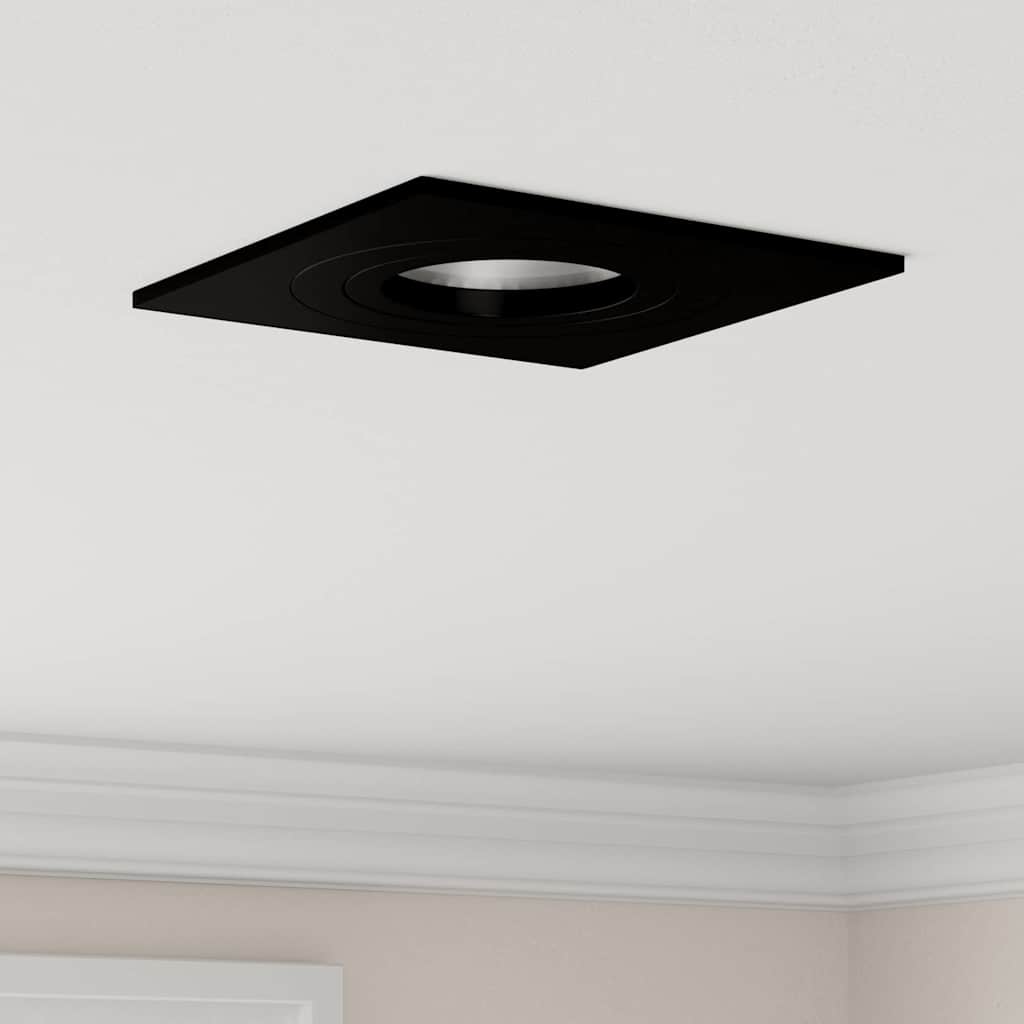 Spotlights com holofotes 12 pcs Branco 9 x 9 x cm Alumínio