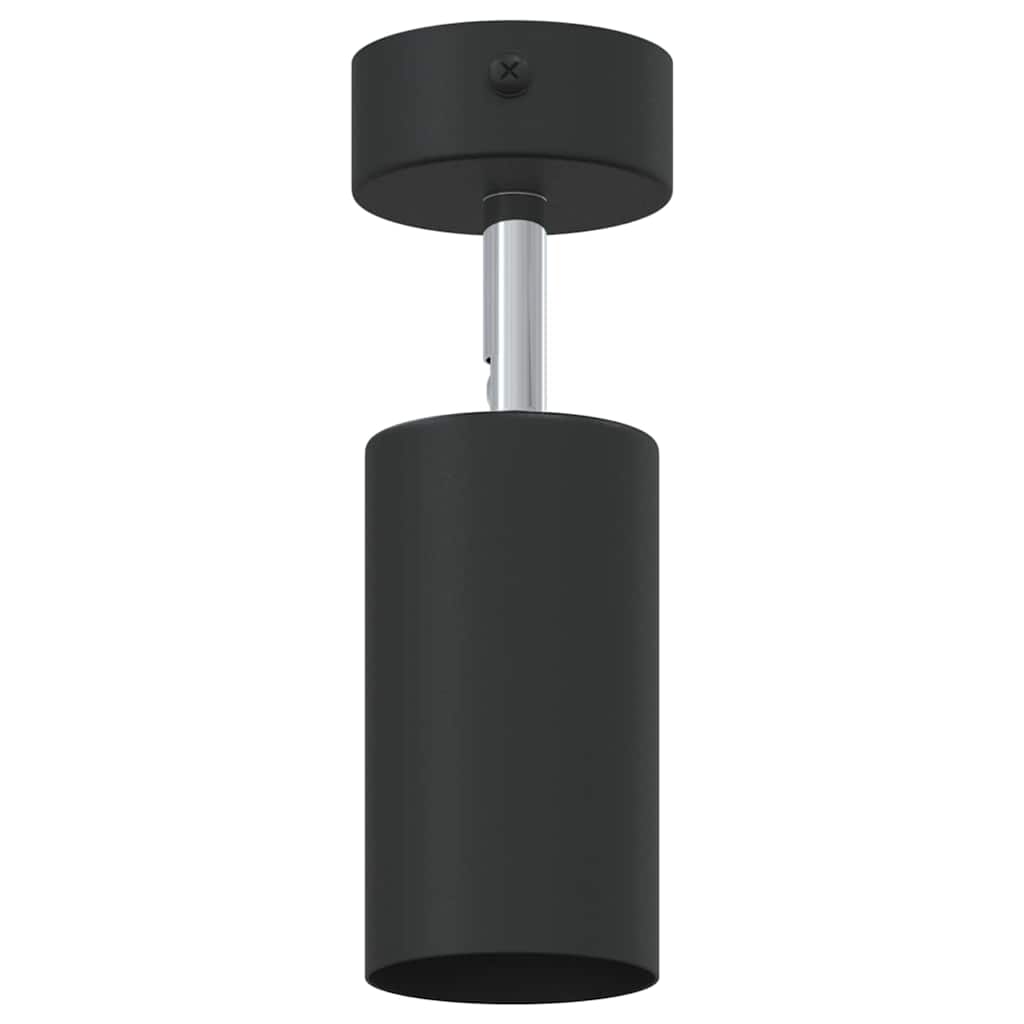 Foco de teto Preto 6 x 6 x 16.5 cm Aço