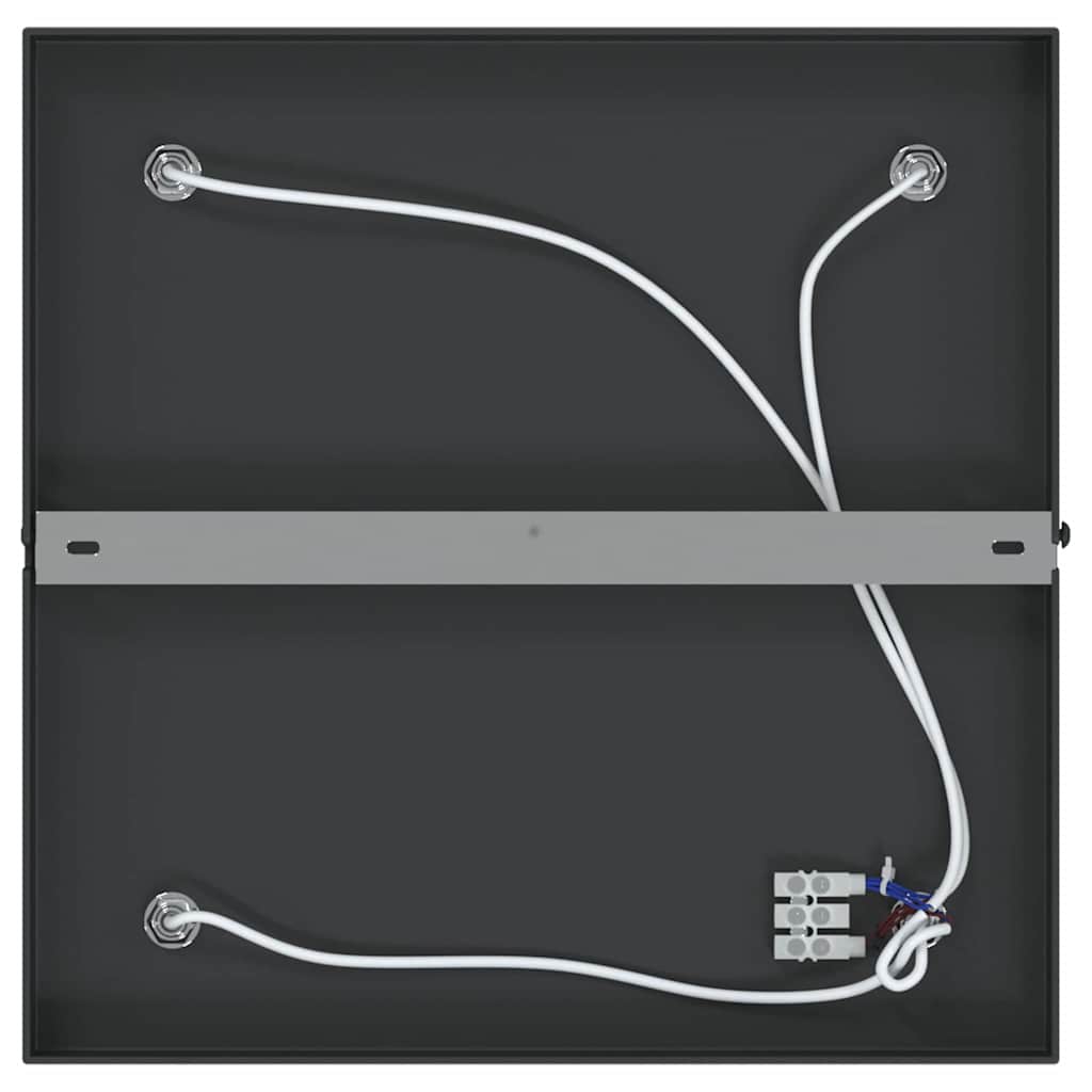 Foco de teto Preto 26 x 26 x 16.5 cm Aço