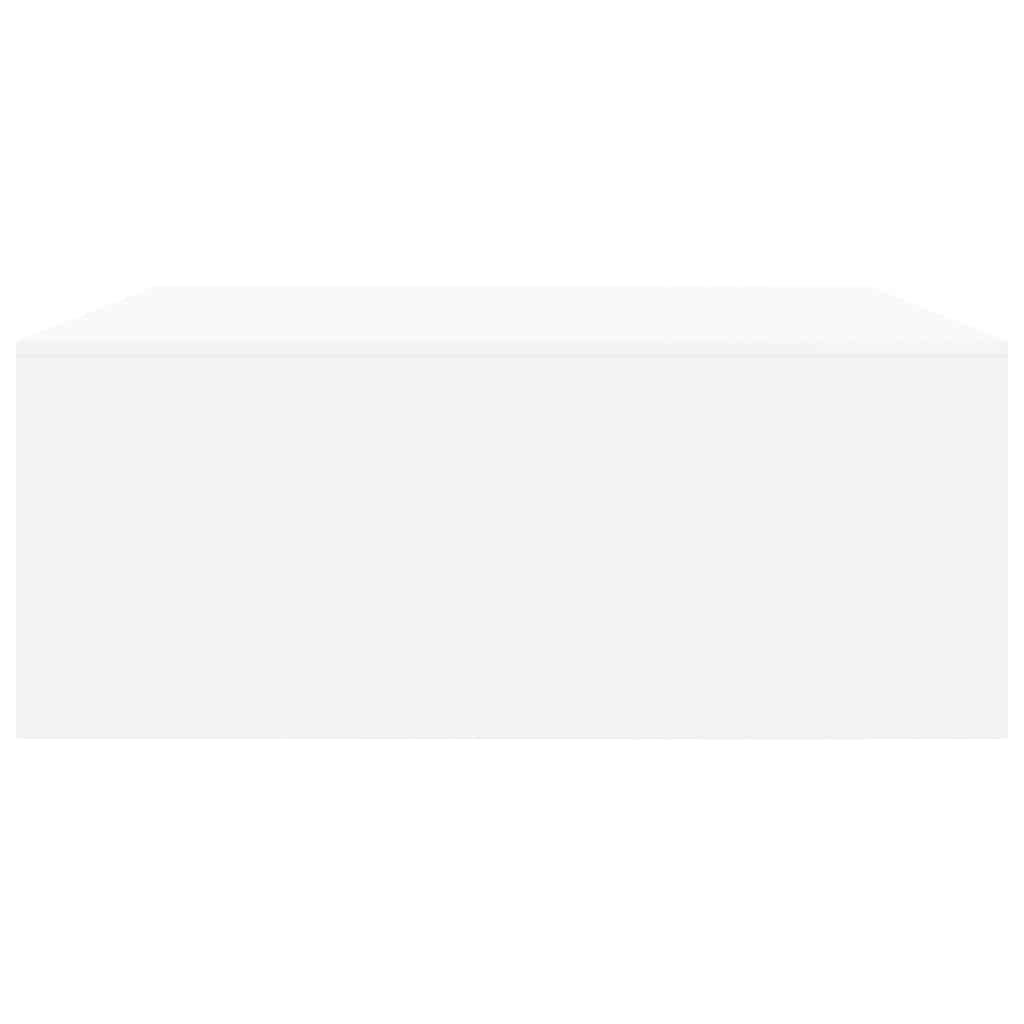 Mesa de centro com gavetas 100x100x40 cm branco