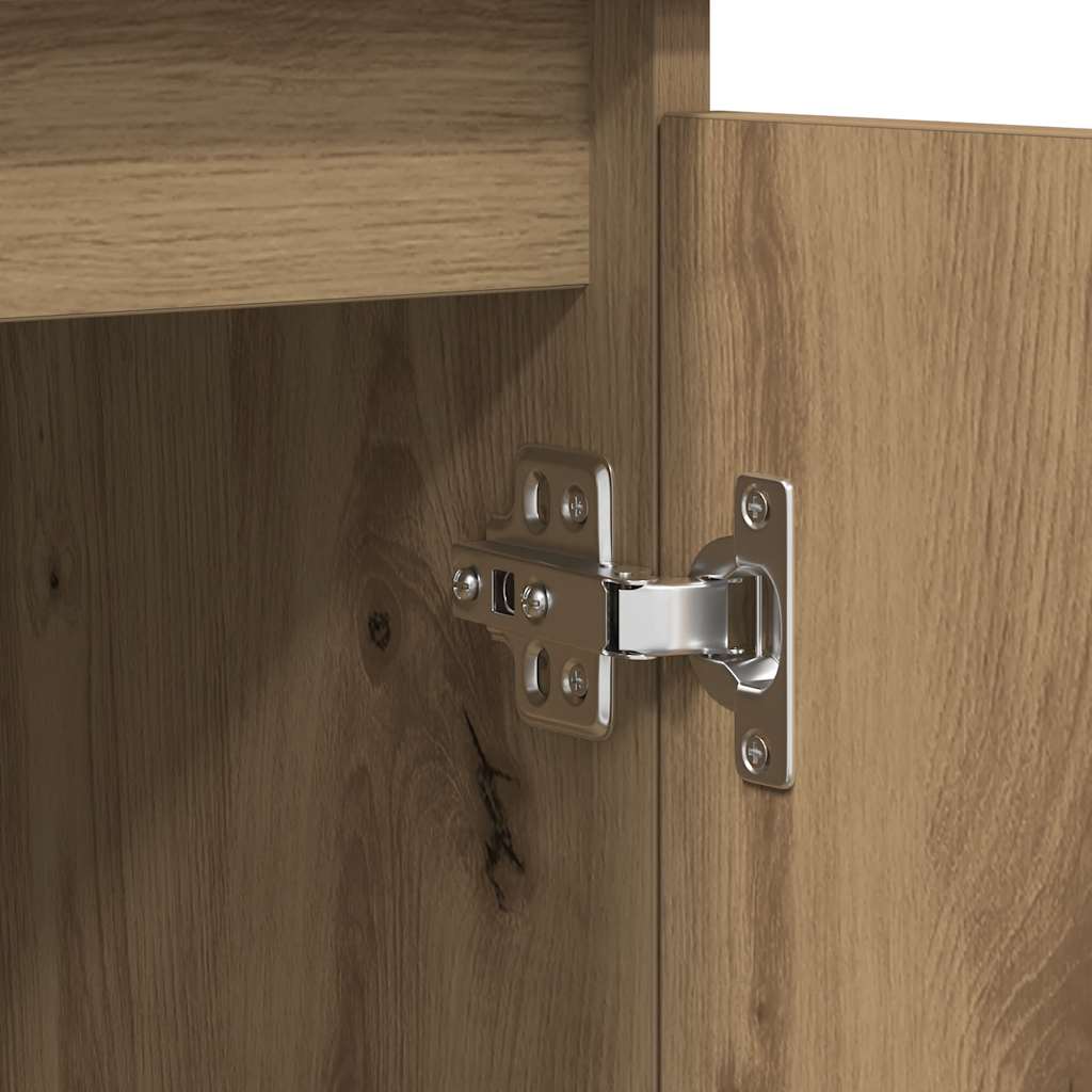 Aparador com gavetas derivados de madeira carvalho artisiano