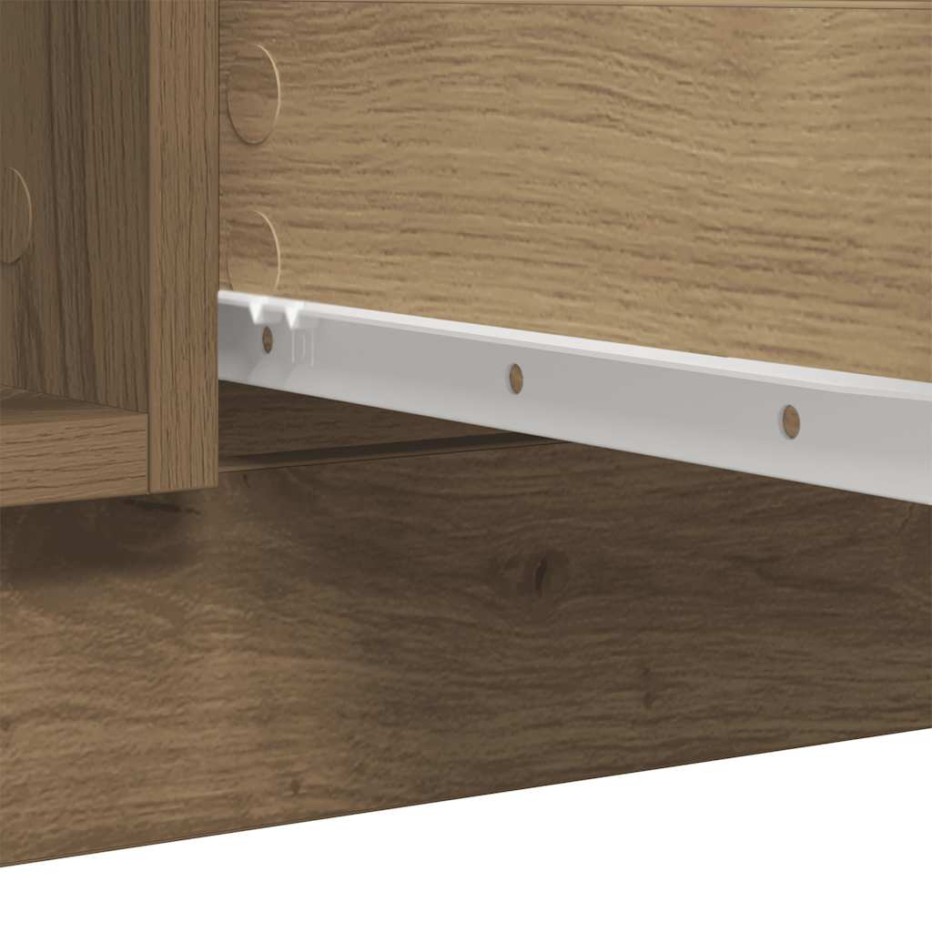 Aparador com gavetas derivados de madeira carvalho artisiano