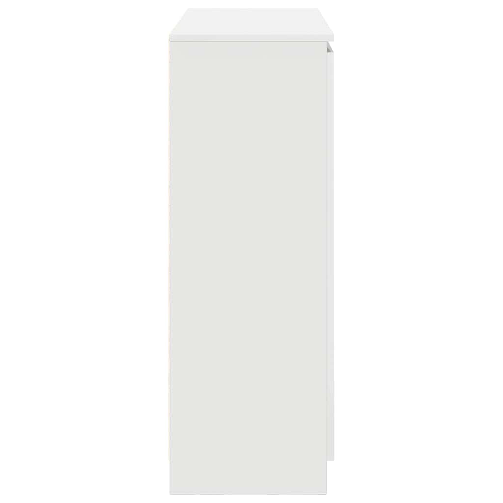 Aparador c/ gavetas 100,5x35x98,5cm derivados de madeira branco