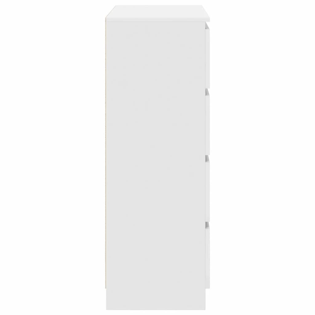 Aparador 80x35x99 cm derivados de madeira branco