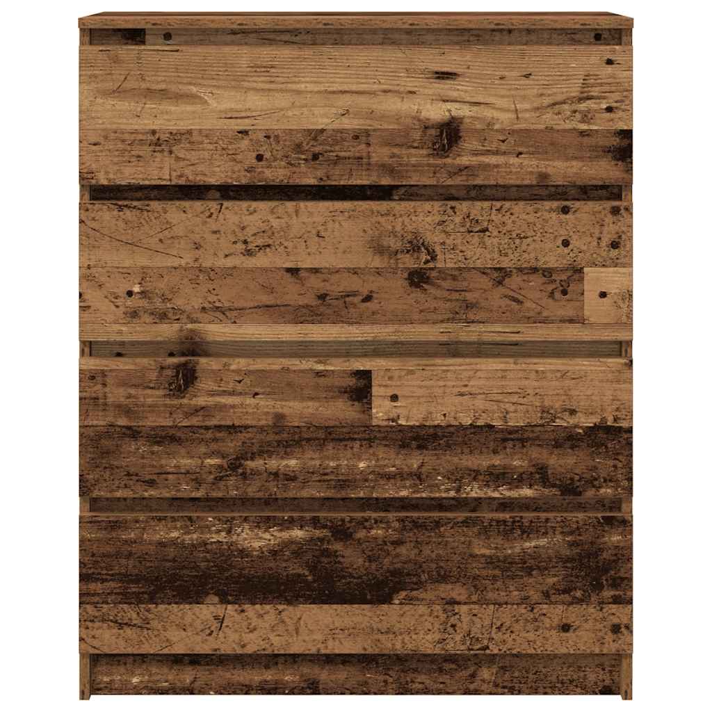 Aparador 80x35x99 cm derivados de madeira madeira velha
