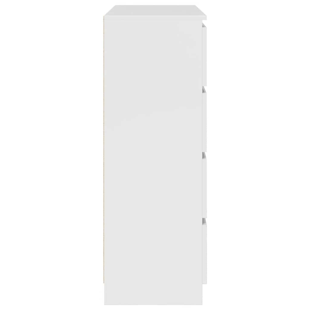 Aparador 100x35x99 cm derivados de madeira branco