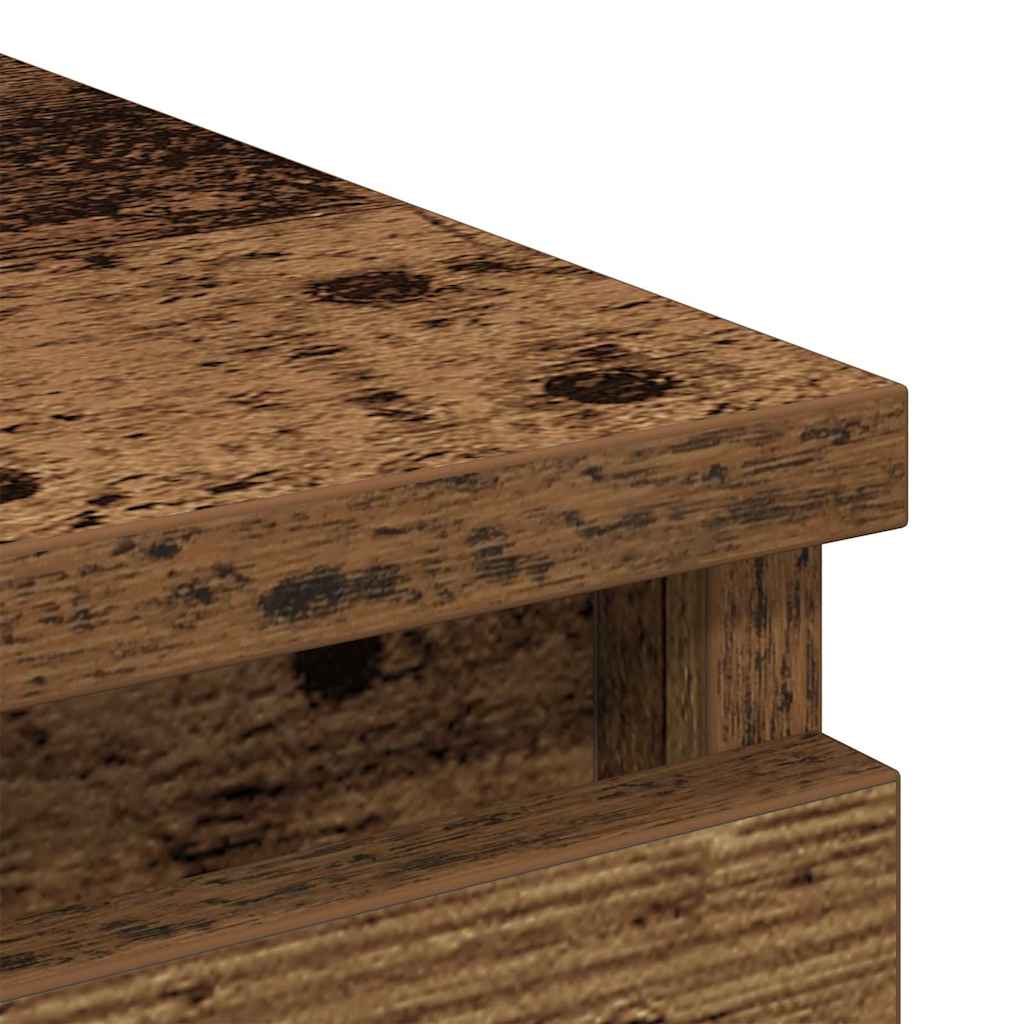 Aparador 100x35x99 cm derivados de madeira madeira velha