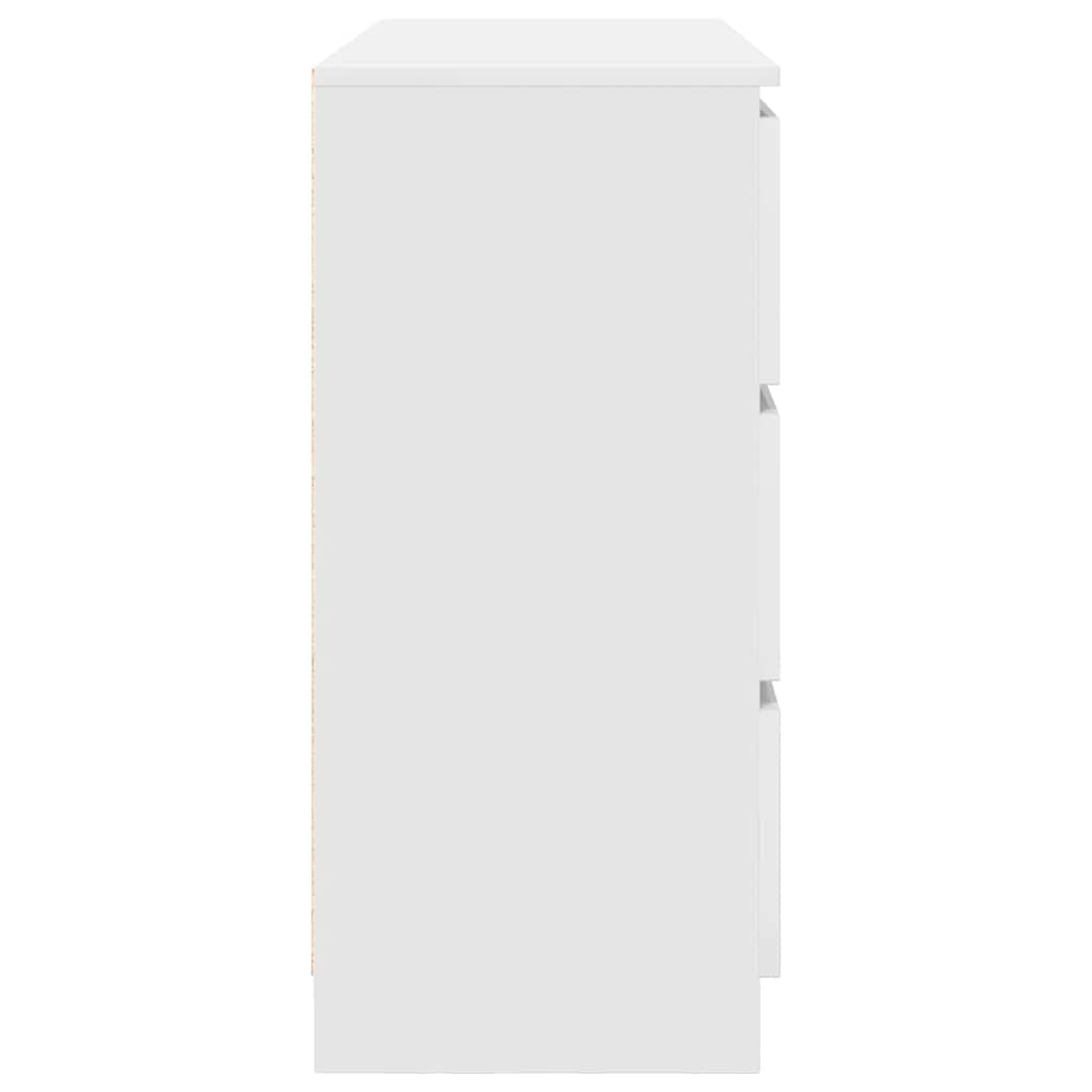 Aparador 100x35x76 cm derivados de madeira branco