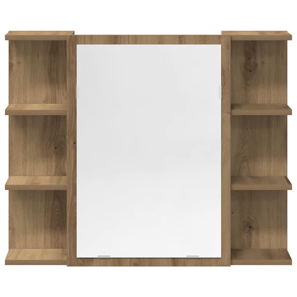 3 pcs móveis de casa de banho deriv. madeira carvalho artisiano