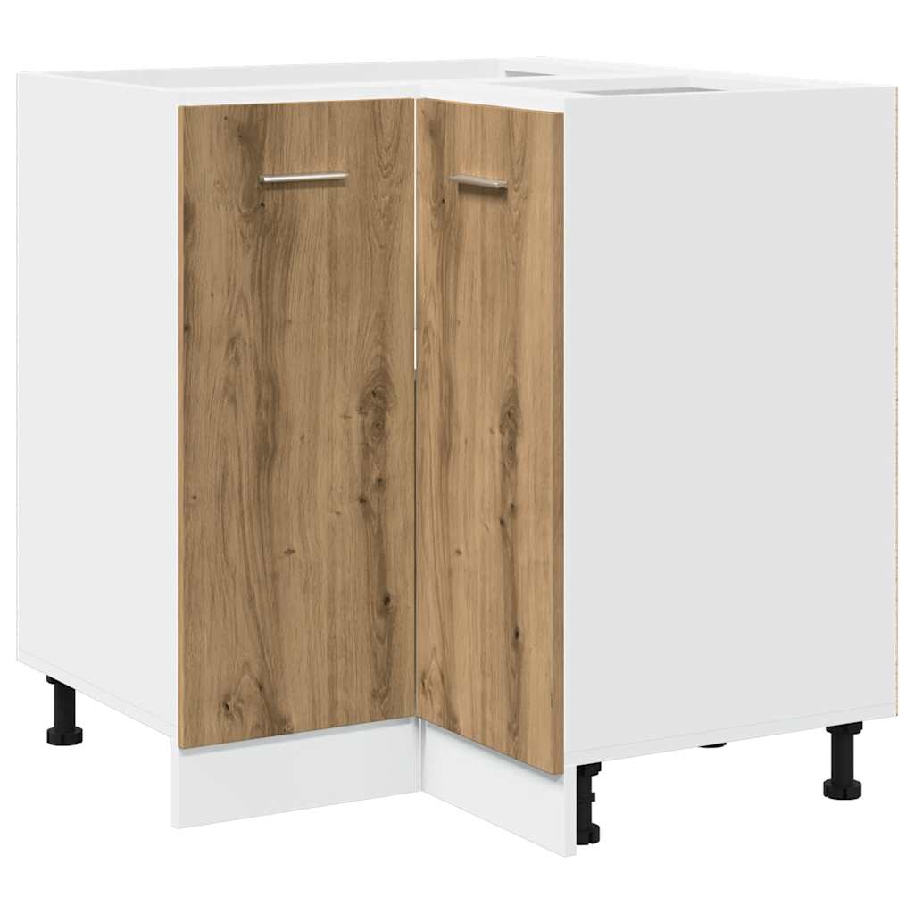 11 pcs armário cozinha conj. deriv. madeira Lyon carvalho artisiano