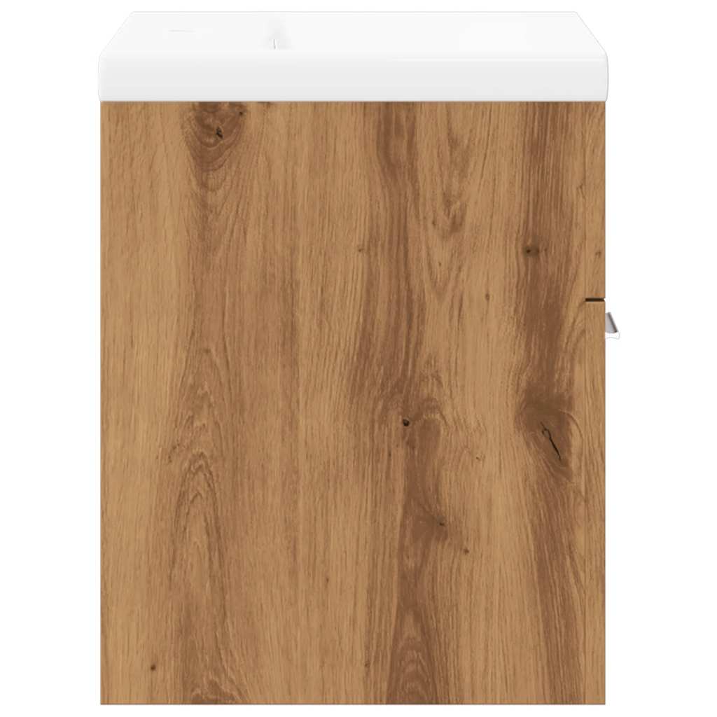 2 pcs móveis de casa de banho deriv. madeira carvalho artisiano