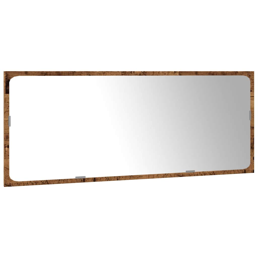 3 pcs conj. móveis casa banho derivados madeira madeira velha