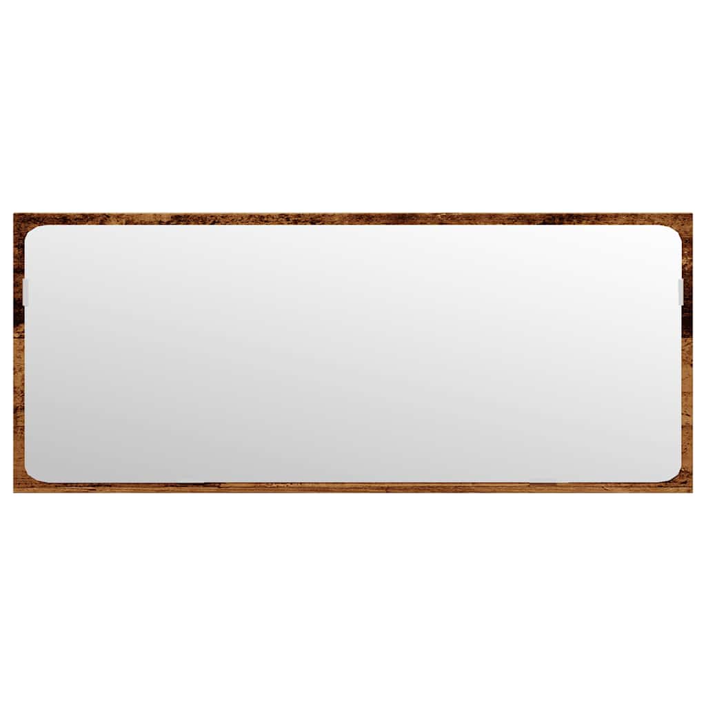 4 pcs conj. móveis casa banho derivados madeira madeira velha