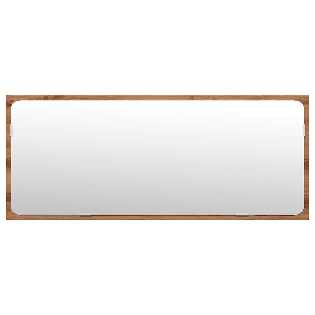 4 pcs móveis de casa de banho deriv. madeira carvalho artisiano