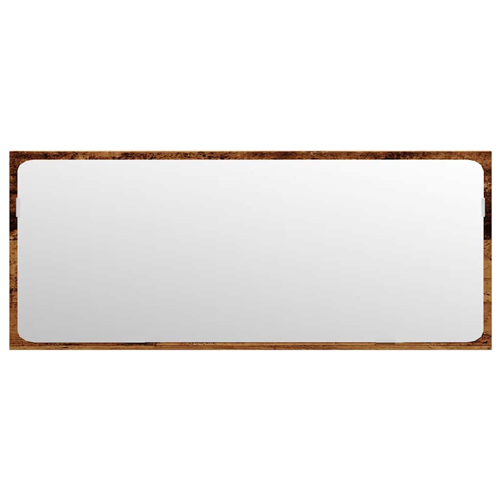 4 pcs conj. móveis casa banho derivados madeira madeira velha