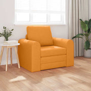 Sofá-Cama Amarelo-escuro 98 x 71 x 83 cm tecido