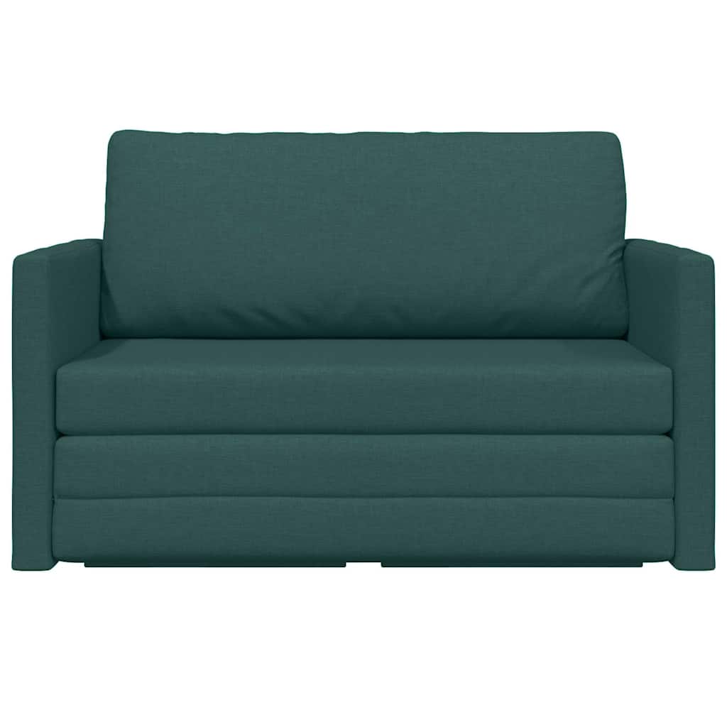 Sofá-Cama Verde-escuro 124 x 71 x 78 cm tecido