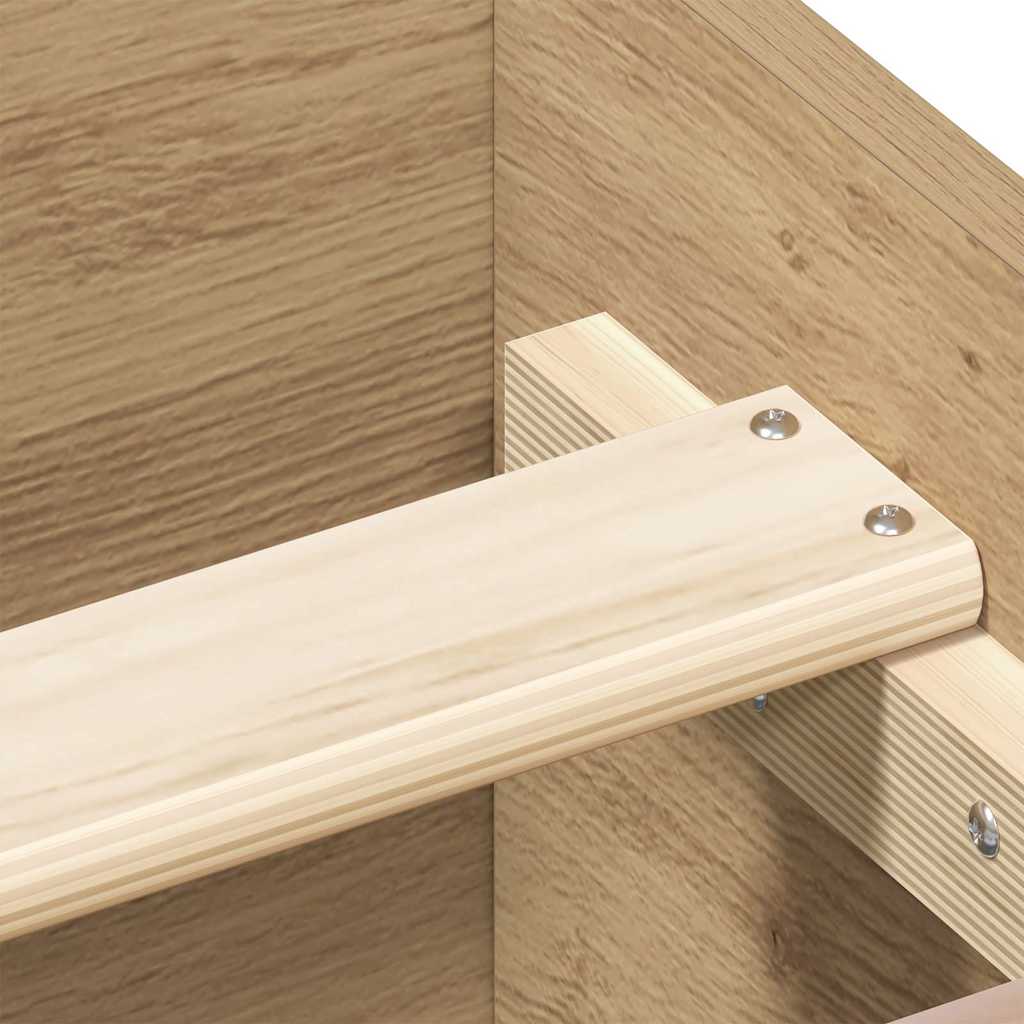 Estrutura de cama sem colchão 100x200cm derivados de madeira