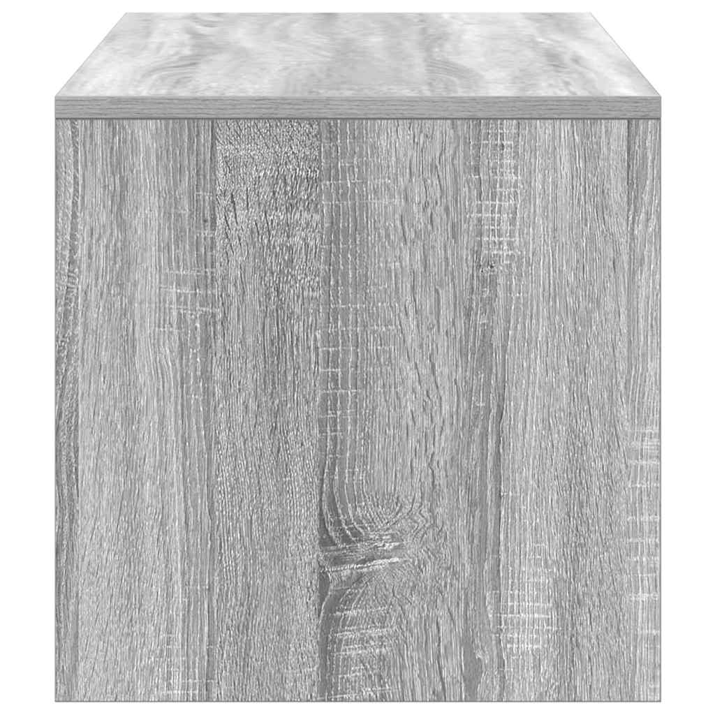 Móvel de TV 100x40x40 cm derivados de madeira cinzento sonoma