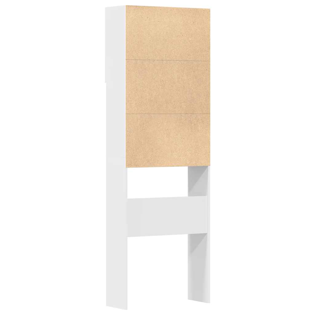 Armário máquina lavar roupa derivados madeira branco