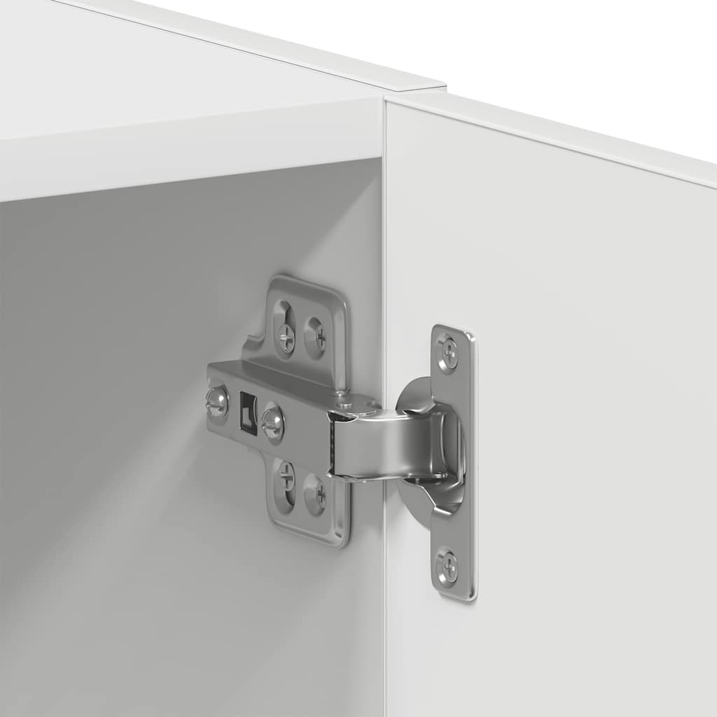 Armário máquina lavar roupa derivados madeira branco