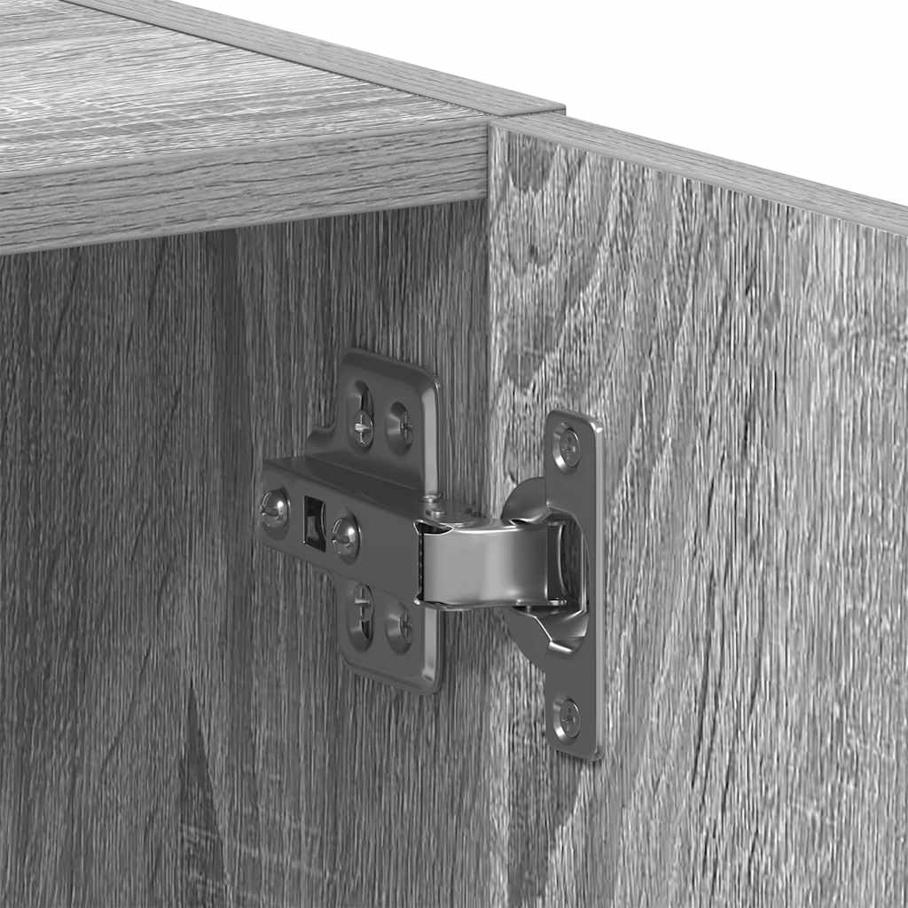 Armário máquina lavar roupa derivados madeira cinzento sonoma