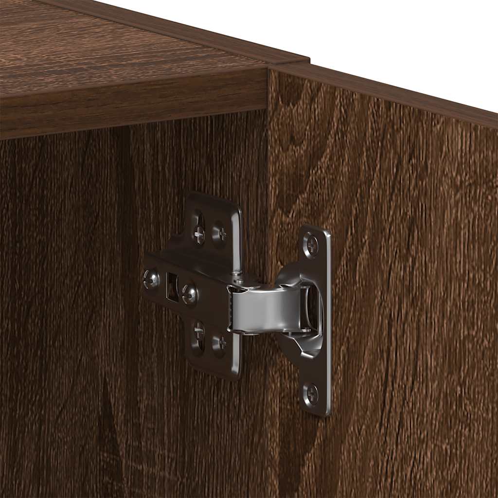 Armário máquina lavar roupa derivados madeira carvalho castanho