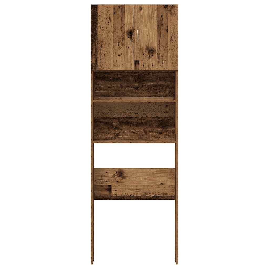 Armário máquina lavar roupa derivados madeira madeira velha