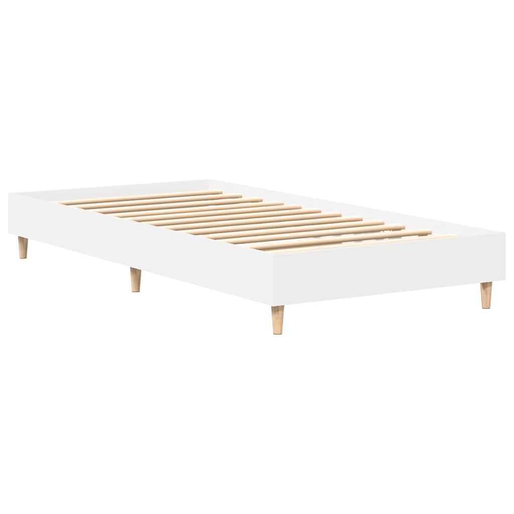 Estrutura de cama sem colchão 100x200 cm branco