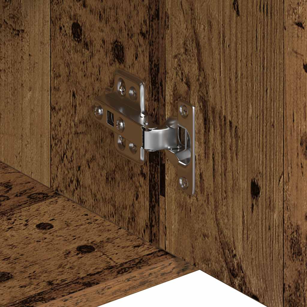 Aparador 88x30x70 cm derivados de madeira madeira velha