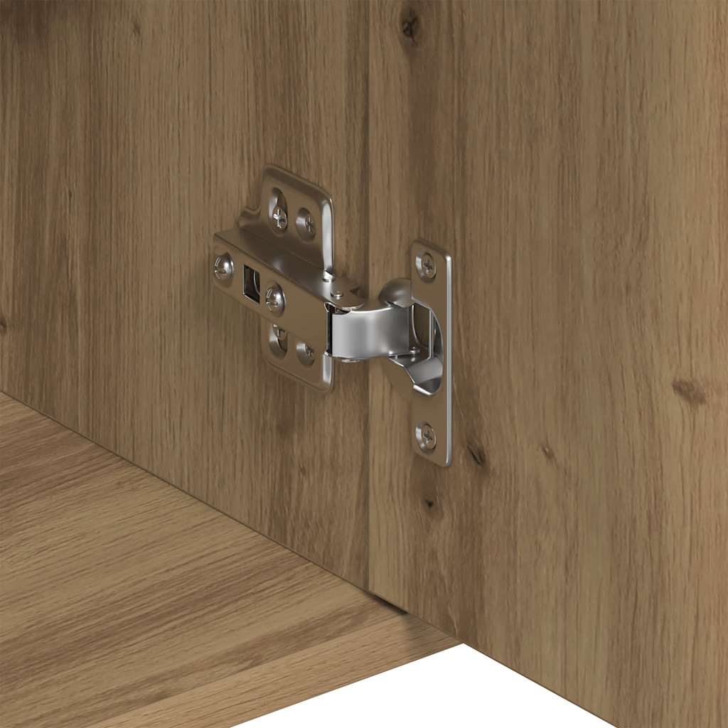 Aparador 88x30x70 cm derivados madeira cor carvalho artisiano