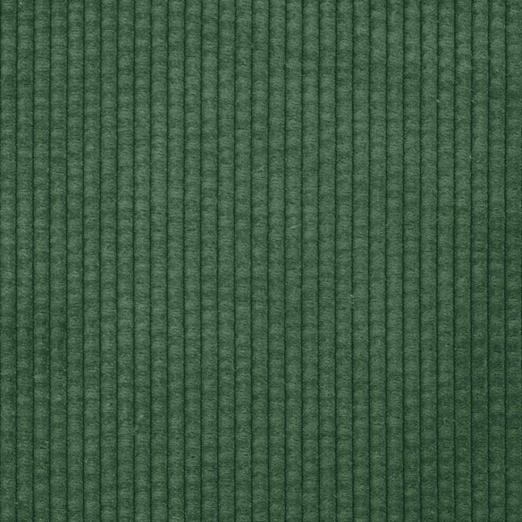 Poltrona sem braços 55 cm tecido corduroy verde selva