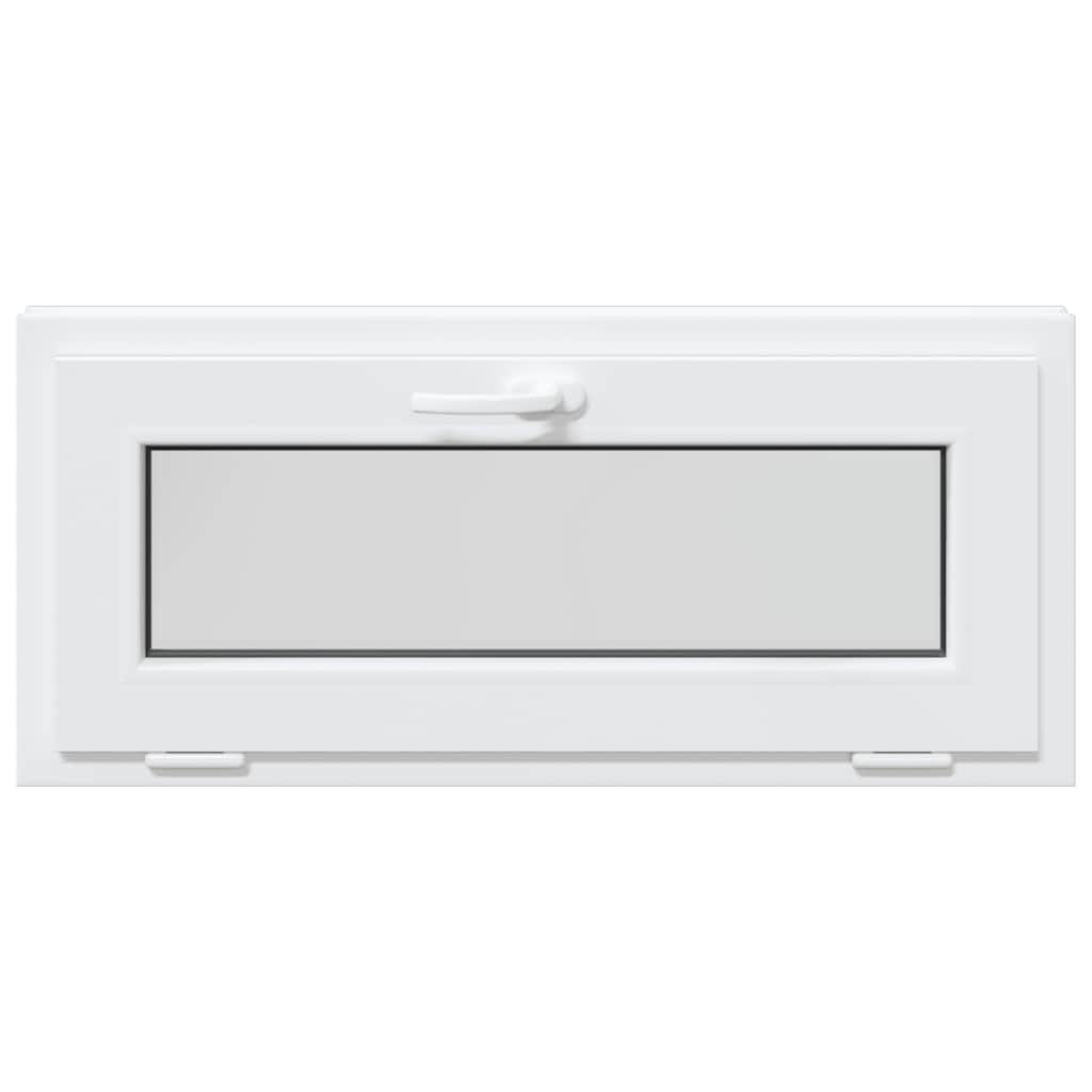 Janela de porão RISOR 90x40 cm basculante 2 vidros branco