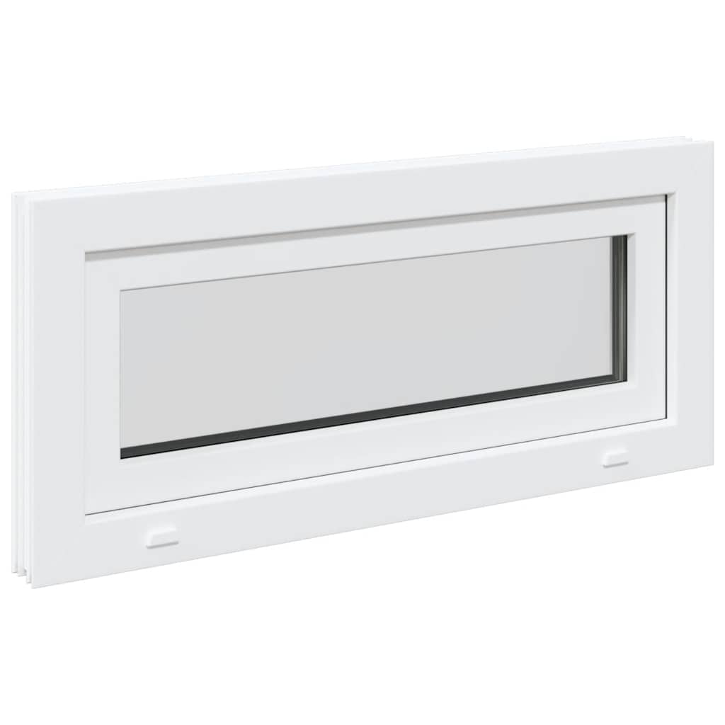 Janela de porão RISOR 90x40 cm basculante 2 vidros branco