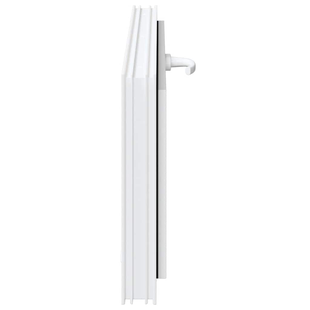 Janela de porão RISOR 100x40 cm basculante 2 vidros branco