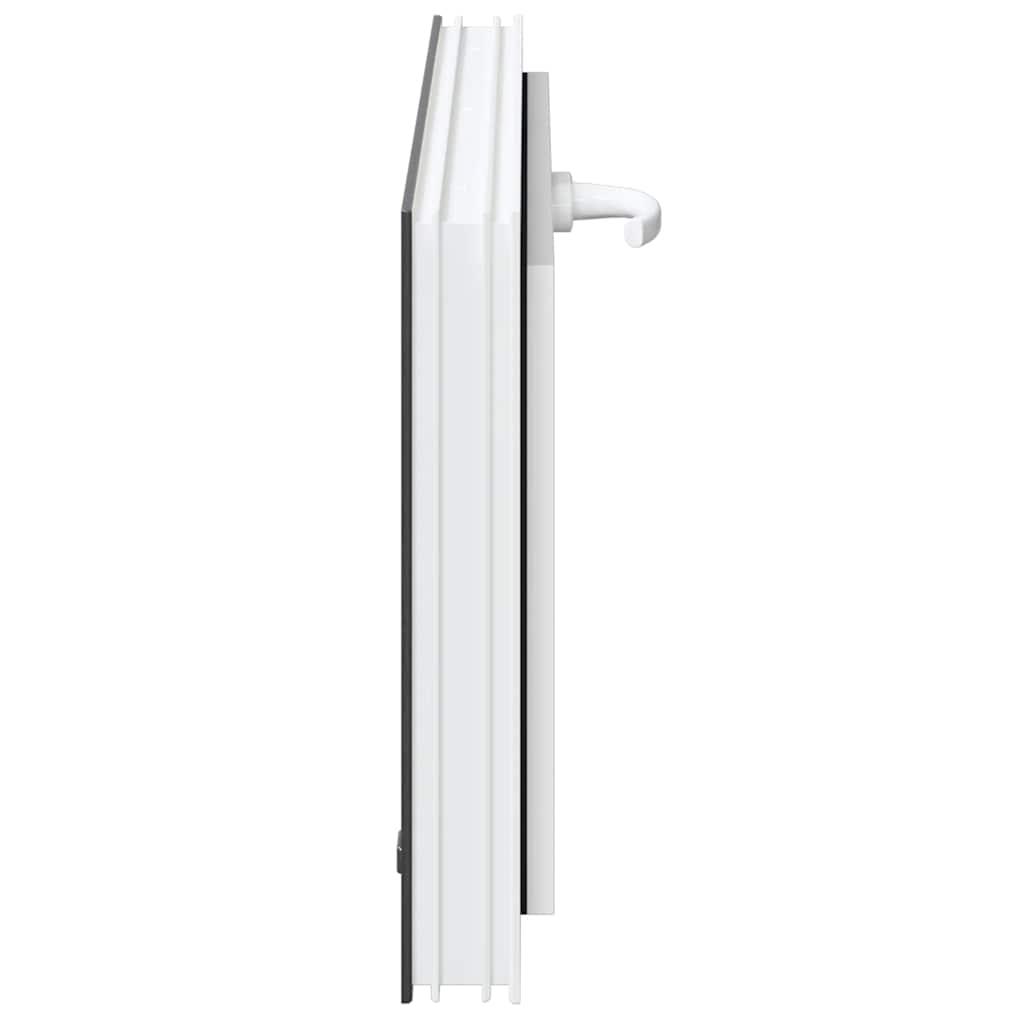 Janela de porão RISOR 80x40 cm basculante 2 vidros antracite