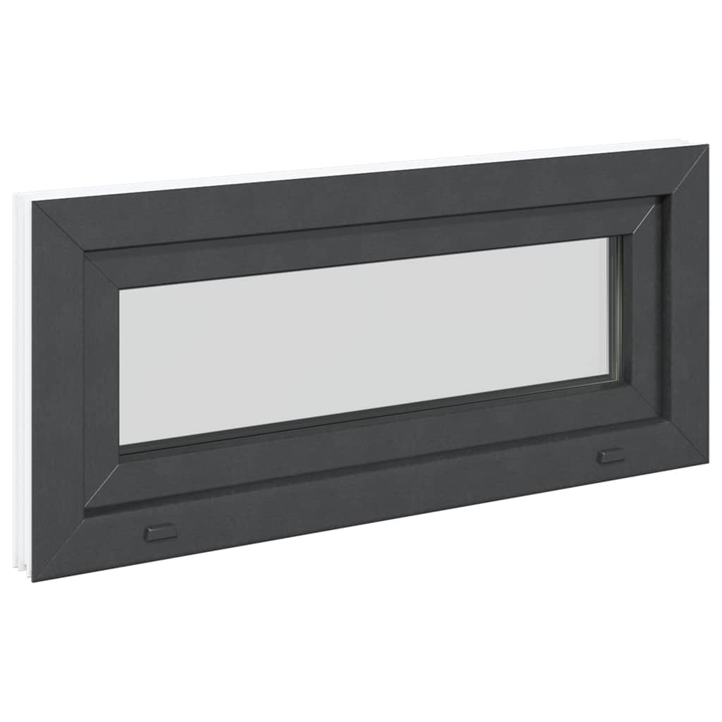 Janela de porão RISOR 90x40 cm basculante 2 vidros antracite