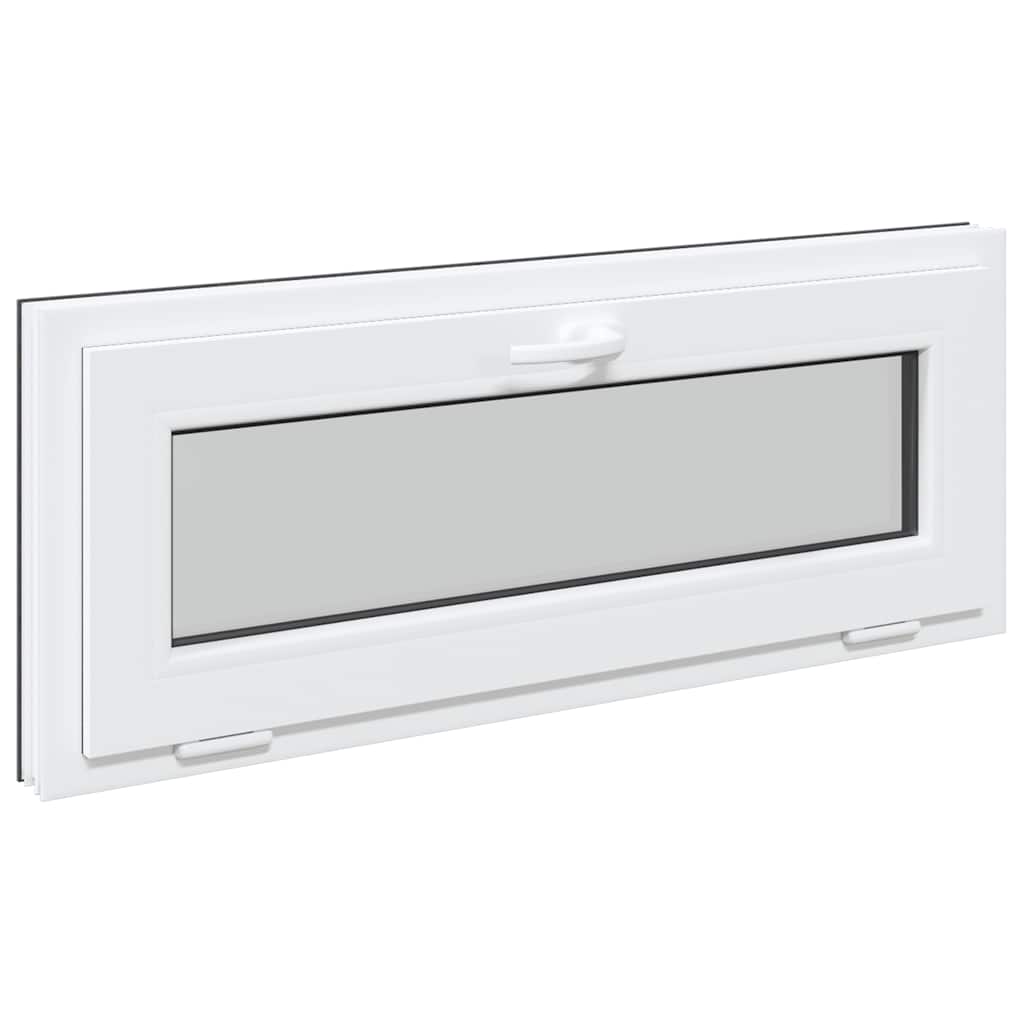 Janela de porão RISOR 100x40 cm basculante 3 vidros antracite