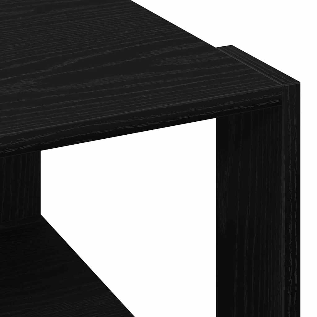 Mesa de centro Carvalho preto 85 x 55 x 31 cm