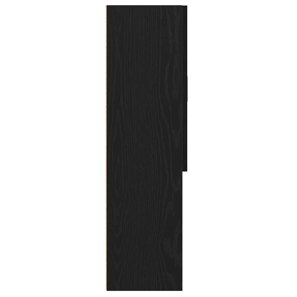 Armário p/ máquina de lavar 70,5x25,5x90 cm carvalho preto